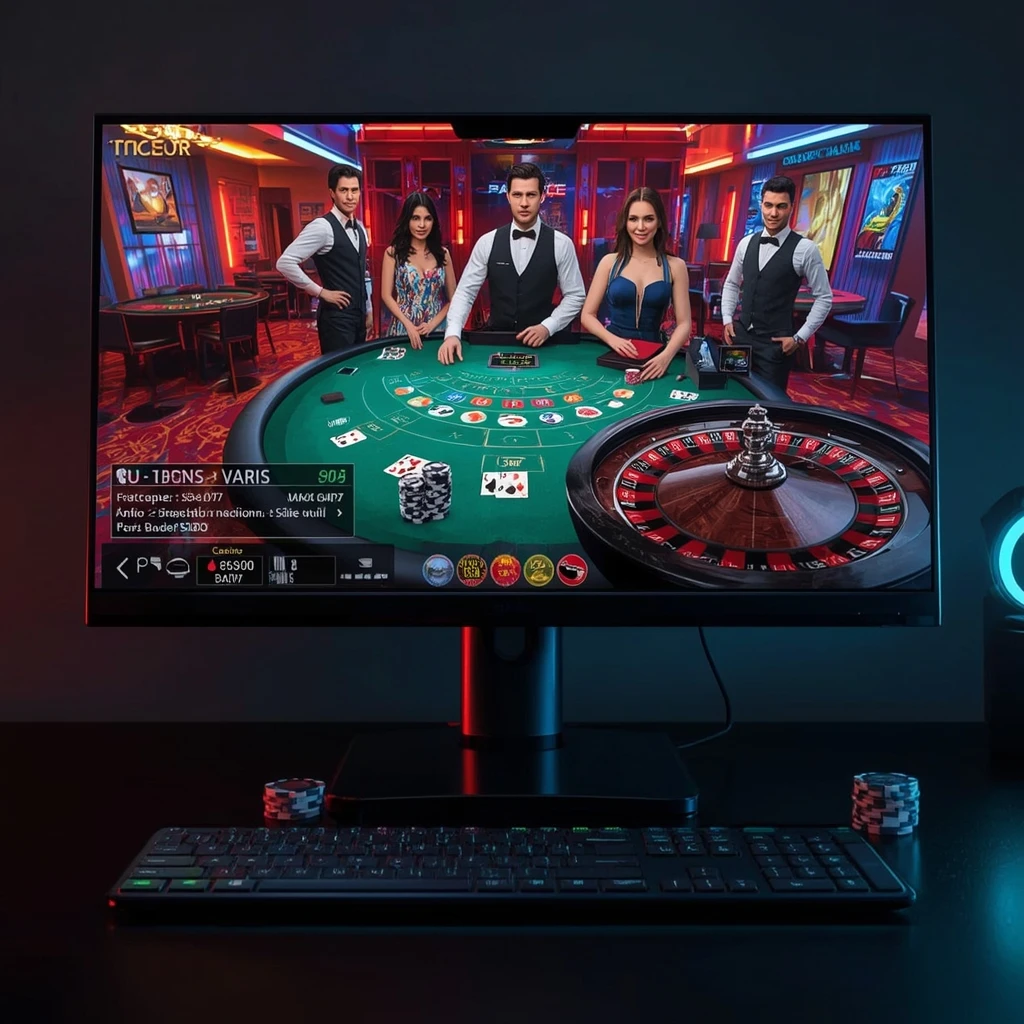 online Baccarat game at 24betting Casino